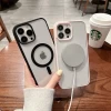 İphone 12 Pro Max Magsafe Uyumlu Magsafe Uyumlu Mat Çerçeveli Telefon Kılıfı