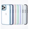 İphone 13  Metal Kamera Çerçeveli Kenarları Renkli Kılıf
