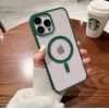 İphone 13 Pro Magsafe Uyumlu Magsafe Uyumlu Mat Çerçeveli Telefon Kılıfı