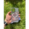 İphone 13 Pro Max Magsafe Mat Krom Telefon Kılıfı