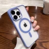 İphone 13 Pro Max Magsafe Uyumlu Magsafe Uyumlu Mat Çerçeveli Telefon Kılıfı