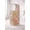 İphone 14 Pro Max ile Uyumlu Kelebek Taşlı Zarif Blur Case