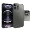 İphone 14 Şeffaf Korumalı Tıpalı Silikon Kapak-Kılıf