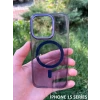 İphone 15 Hybrid Magsafe Animasyonlu Sararmaz Kılıf