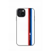 İphone 15 Plus ile Uyumlu Desenli Cam Telefon Kılıfı