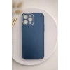 İphone 15 PRO  ile Uyumlu Mat Elektro Cam Telefon Kılıfı