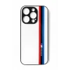 İphone 15 Pro Max ile Uyumlu Desenli Cam Telefon Kılıfı