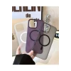 İphone 15 Pro Max Tuna Buzlu Sert İnce Magsafe Telefon Kılıfı