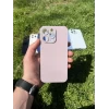 İphone 15 Pro Uyumlu Parlak Premium Renkli Cam Telefon Kılıfı