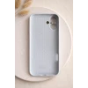 İphone 16 ile Uyumlu Mat Elektro Cam Telefon Kılıfı