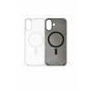 İphone 16 Plus ile Uyumlu Magsafe Özellikli Kristal Netlik Sararmaz PC Clear Case