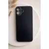 İphone 16 PLUS ile Uyumlu Mat Elektro Cam Telefon Kılıfı