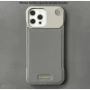 iPhone 16 Plus Parfümlü Koku Hazneli MagSafe Uyumlu Deri Kılıf