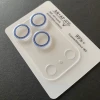 iPhone 17 Pro Max Şeffaf Tam Kapatan Taşlı Lens Koruyucu