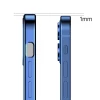 İphone  New Beauty Elektro Çerçeveli Ultra İnce Kılıf