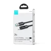 Joyroom 2,4A USBden Lighting Dijital Ekranlı Göstergeli Şarj Kablosu 1.2MT