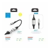 Joyroom S-M411 Lightning Şarj Kablosu Uzatılabilir 3.0 A 1.5m