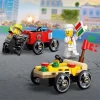 LEGO City Pizza Arabası İtfaiye Kamyonuna Karşı 60458