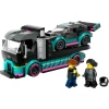LEGO City Yarış Arabası ve Araba Taşıyıcı Kamyon 60406