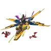 LEGO NINJAGO Ras ve Arinin Süper Fırtına Jeti 71833