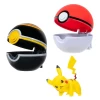 Pokemon Clip N Go Pokeball Kemer ve Figür Seti - Pikachu