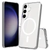 Samsung S25 Fe Magsafe Sert Şeffaf Telefon Kılıfı