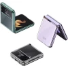 Samsung Z Flip 3 Şeffaf Korumalı Silikon Kılıf - Kapak