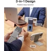 Stantlı Magsafe Deri Cüzdan 3 in 1