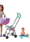 Barbie Bebek Bakıcılığı Oyun Seti GXT34