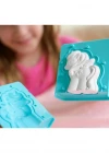 4M 3D Unicorn Kalıp ve Parıltılı Boyama Seti