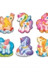 4M Unicorn Kalıp ve Parıltılı Boyama Seti