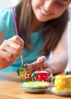 4M Mini Çay Seti Boyama Seti