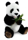 Animals Of The World Oturan Bambulu Panda Peluş Oyuncak 30 cm