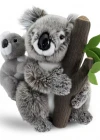 Animals of the World Ağaçta Yavrulu Koala 26cm