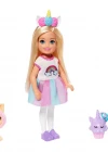 Barbie Kostümlü Chelsea ve Hayvacığı Oyun Setleri - Tek Boynuzlu