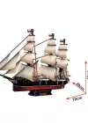 Cubic Fun 3D 306 Parça Puzzle Corbeta Esmeralda Gemisi