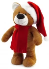 Yılbaşı Özel Noel Ayı 40 cm Kahverengi
