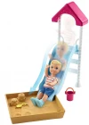 Barbie Bebek Bakıcısı Oyun Seti FXG96