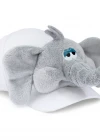 Neco Plush Fil Kep Şapka Beyaz
