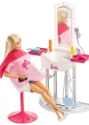 Barbie Bebek Ve Kuaför Oyun Seti FJB36