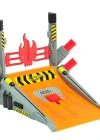 Hot Wheels Stunt FX Hareketli Sesli ve Işıklı Rampa Oyun Seti Kır