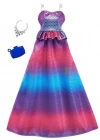 Barbie Fashions Elbiseli Aksesuar Seti FKT06