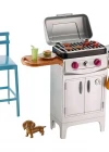 Barbie Açıkhava Dekorasyon Barbekü Oyun Seti DVX48