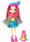 Enchantimals Peeki Parrot Popüler Karakter Bebek