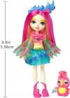 Enchantimals Peeki Parrot Popüler Karakter Bebek