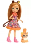 Enchantimals Cherish Cheetah Popüler Karakter Bebek