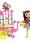 Enchantimals Merit Monkey ve Meyve Arabası Oyun Seti