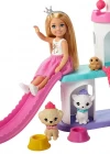 Barbie Prenses Macerası Chelsea Bebek ve Evcil Hayvan Şatosu Oyun