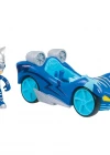 PJ Maskeliler Turbo Blast Cat Boy Figür ve Araç Seti