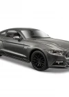Maisto Ford Mustang GT 2015 1:24 Model Araba Gri